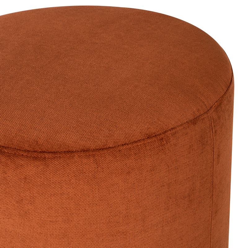 Robin Terracotta Ottoman Sofa   Contemporary   Footstools And Ottomans   by Nuevo  Houzz