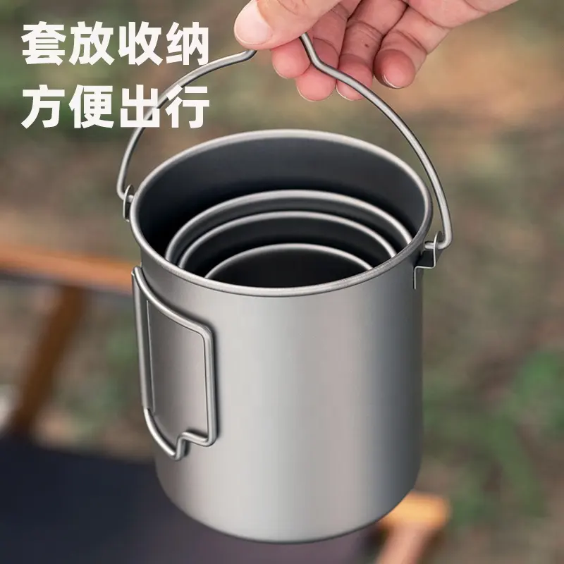 Titanium Drinkware Titanium Cup Coffee Mug Lightweight Mug Tea Cup Coffee Lover Tea Lover Pure Titanium Tableware