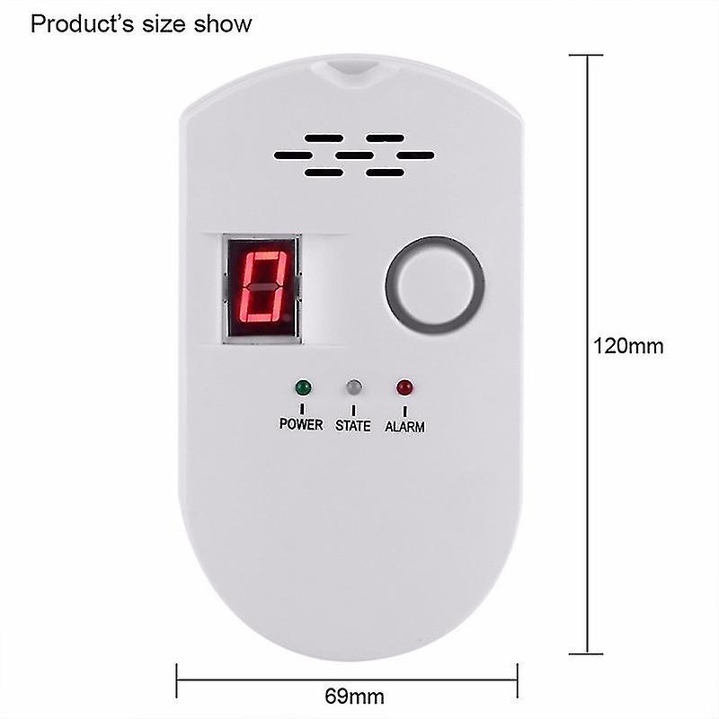 Digital Natural Gas Detector Lpg Lng Natural Coal Leak Detection