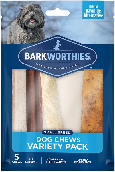 Barkworthies Small Breed Variety Pack Natural Dog Chews