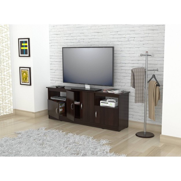 Tv Stand For Tvs Up To 65 quot Espresso Inval