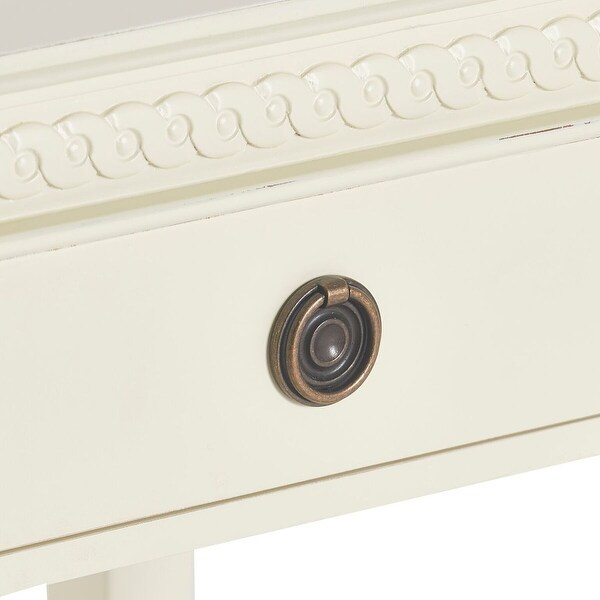 Finch Avignon Side Table in Antique White