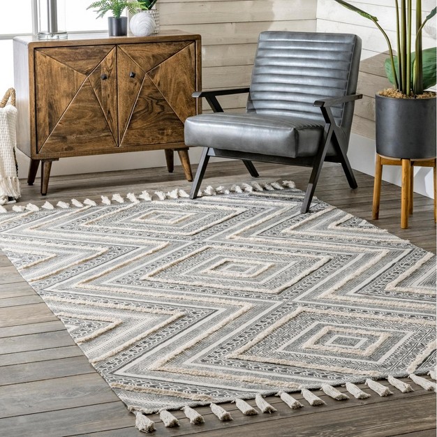 Nuloom Nichola Greek Eye Trellis Area Rug