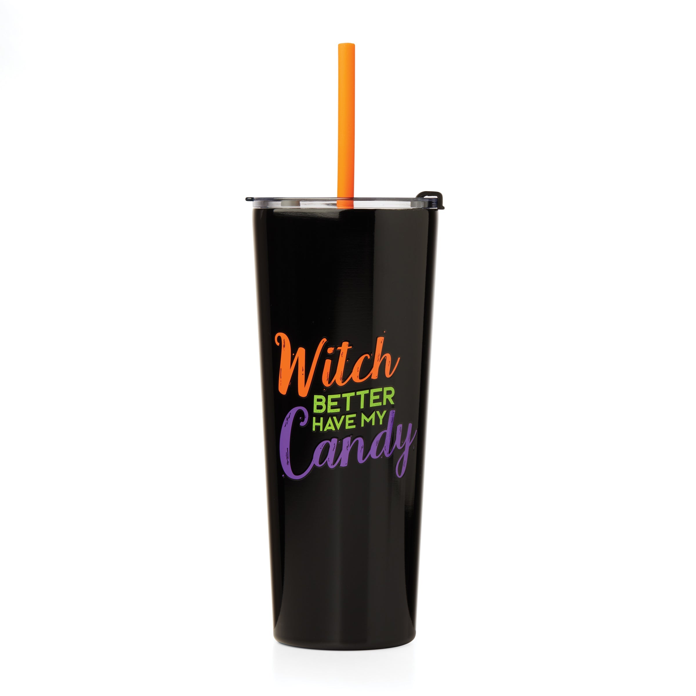 Witch Candy 24 Oz Tumbler With Straw