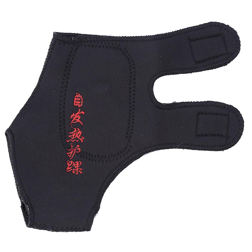 1 Pair Adjustable Self-heating Ankle Support Brace with Compression Straps For Pain Relief