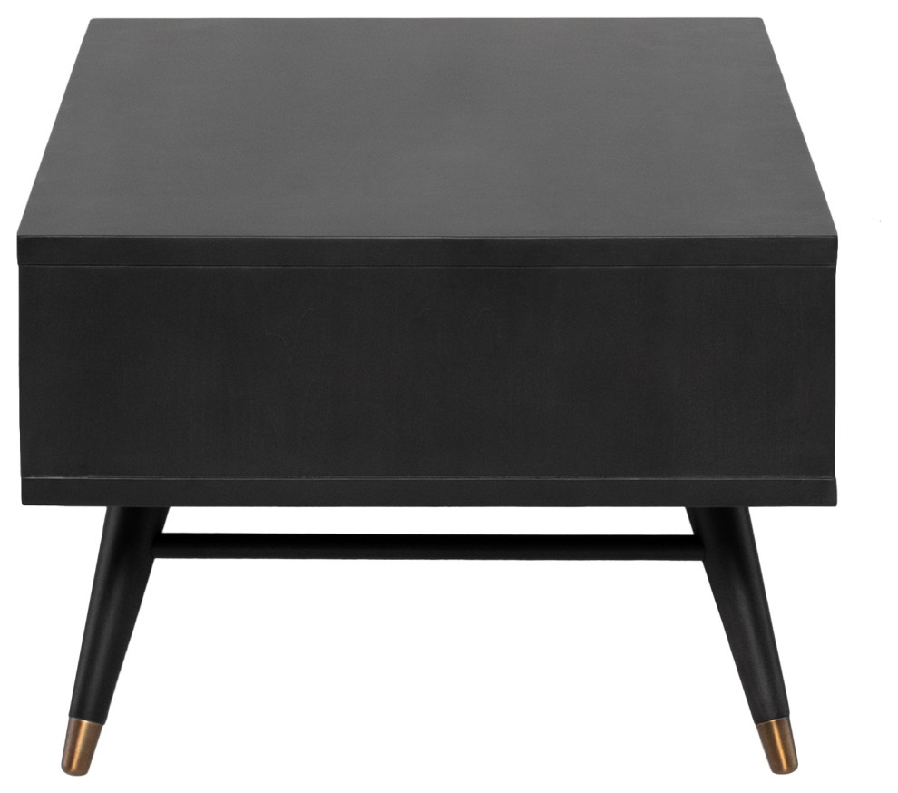 Jake Coffee Table  Black   Midcentury   Coffee Tables   by Nuevo  Houzz