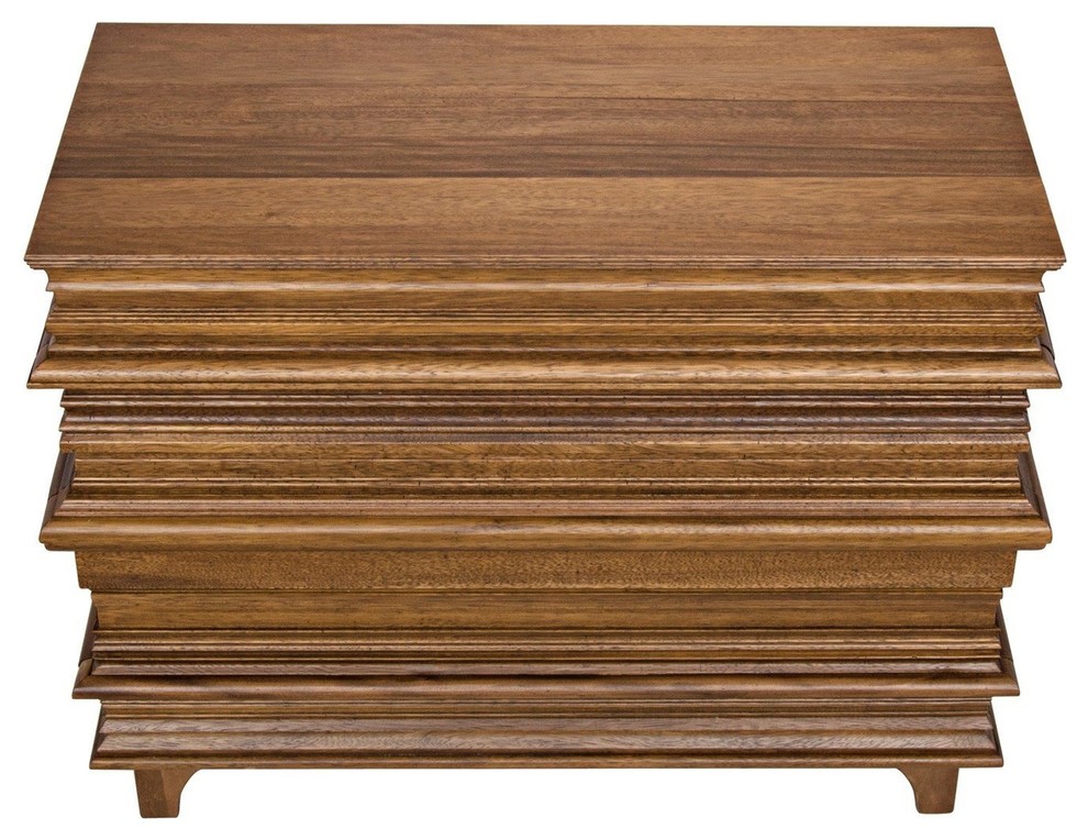 Samson Dark Walnut Dresser / Chest   Traditional   Accent Chests And Cabinets   by Rustic Edge  Houzz