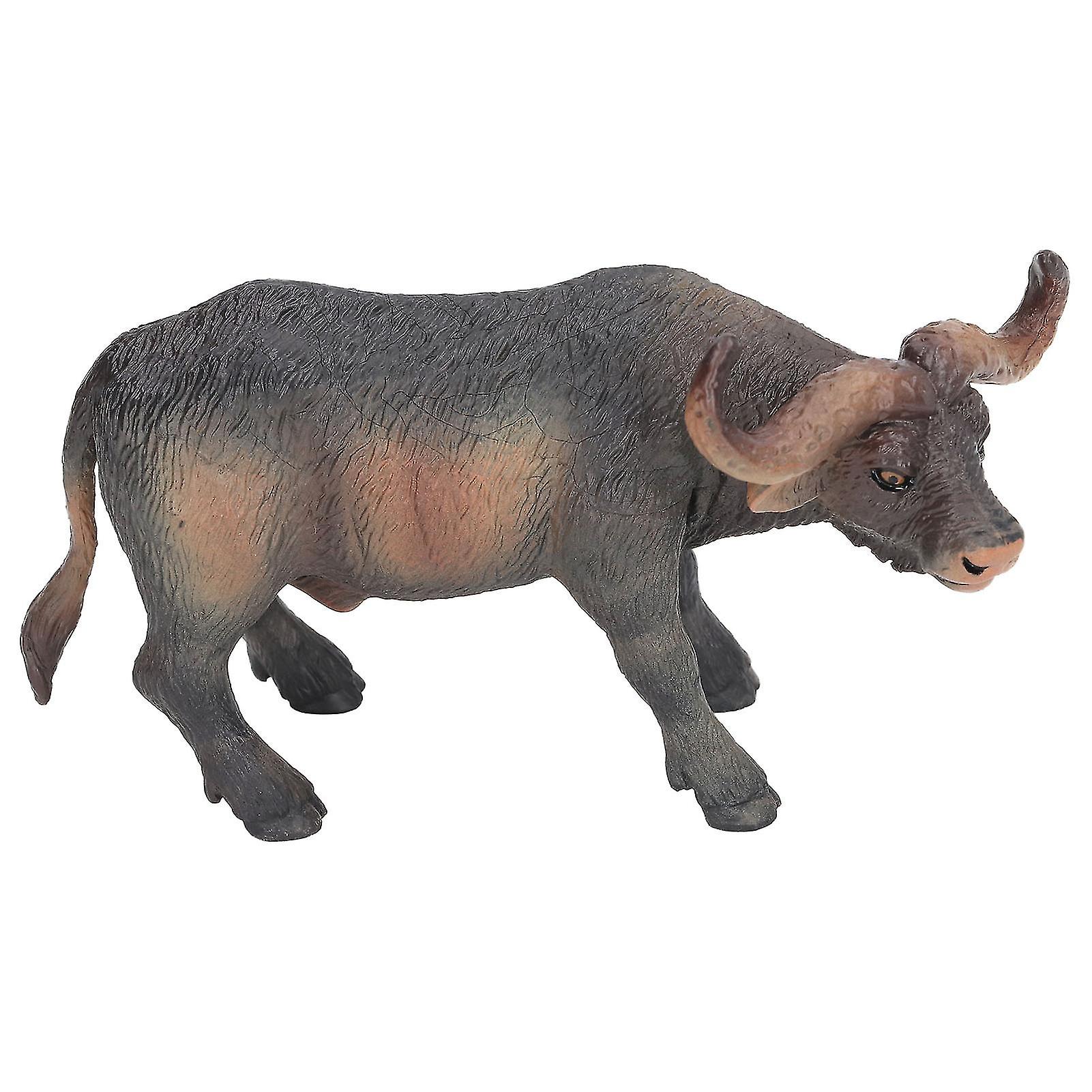 Cow Model Lifelike Educational Decorative Ornament Kids Gift Cattle Animal Toy for Children