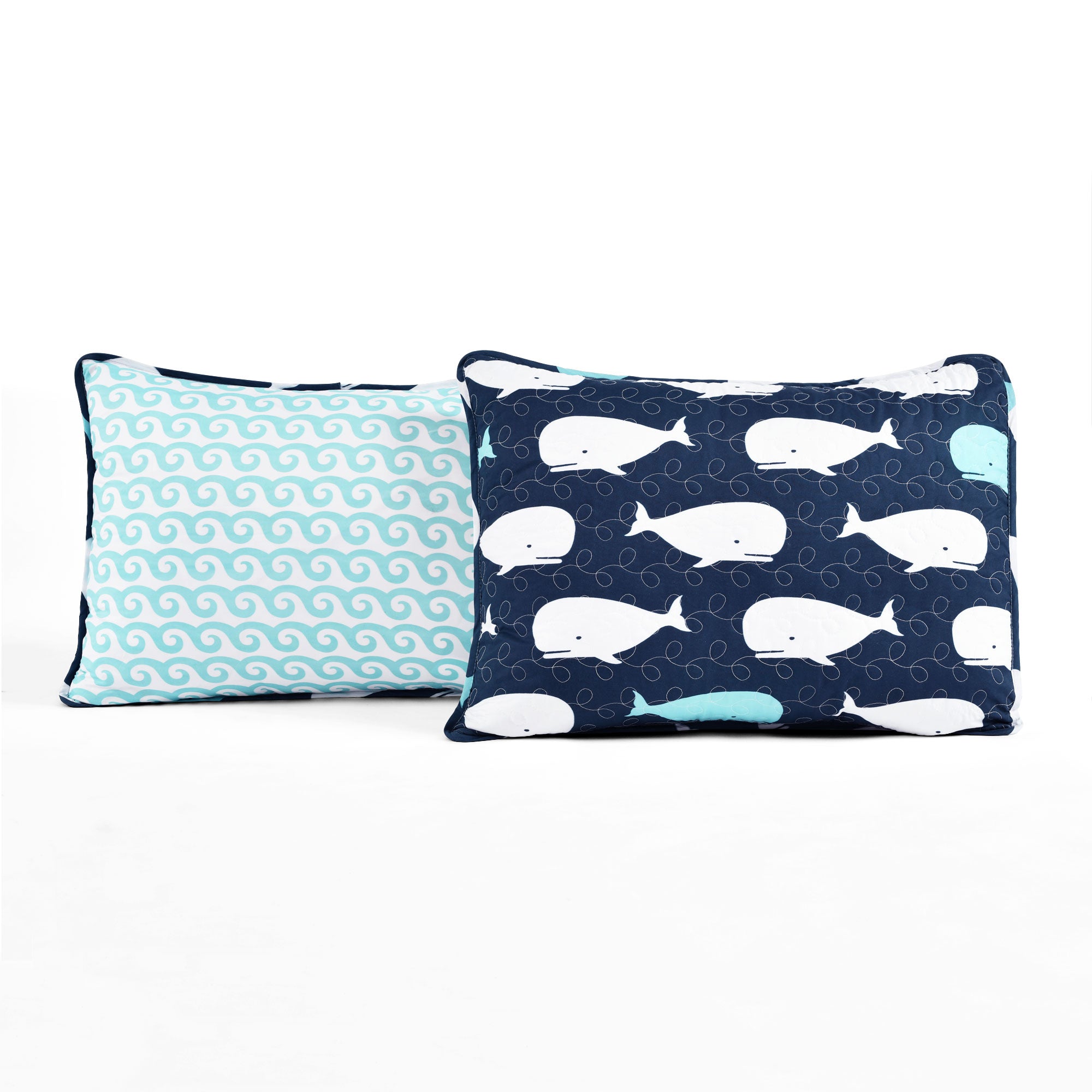 Whale Quilt 4 Piece Set Twin Size