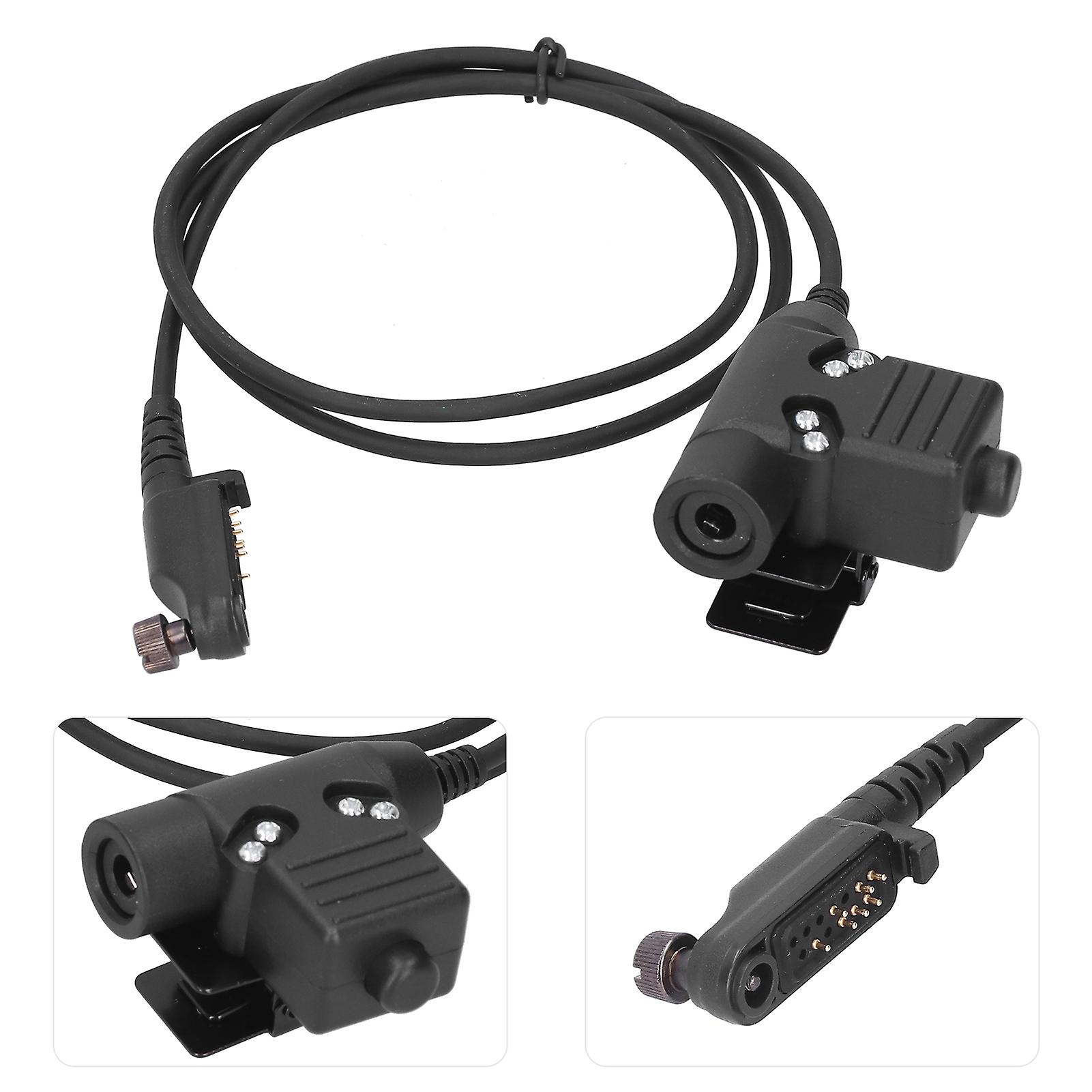 Headset U94 Ppt Radio Adapter Connecter Cable For Hytera Pd680/660/600 X1p Walkie Talkie