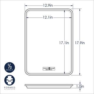 Nordic Ware Naturals Half Sheet 43100M