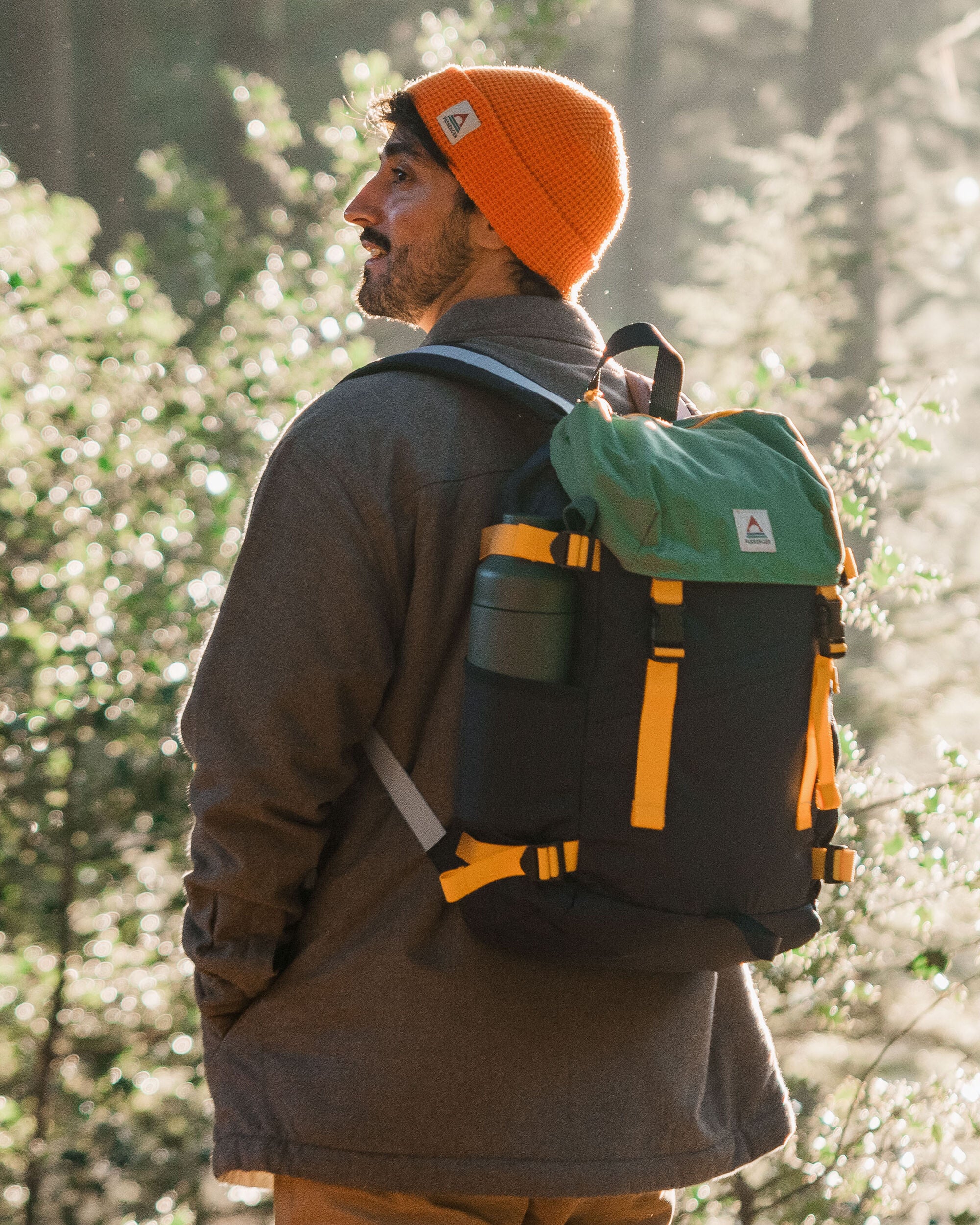 Boondocker Recycled 26L Backpack - Navy/ Laurel Green