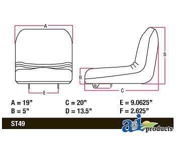 AandI Products Seat A-AM115813