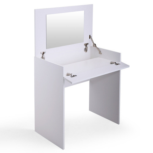 White Vanity Sets  Makeup Vanity Table with Flip u...