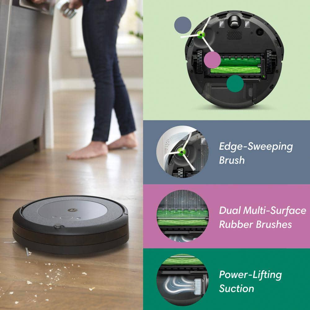 iRobot Roomba i3 EVO 3150 Robot Vacuum with Smart Mapping Ideal for Pet Hair Carpet Hard Floors