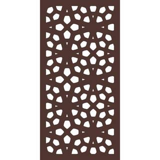 OUTDECO 516 in. x 24 in. x 48 in. Marakesh Modular Hardwood Composite Decorative Fence Panel USADSMK1