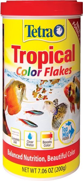 Tetra Color Tropical Flakes Fish Food