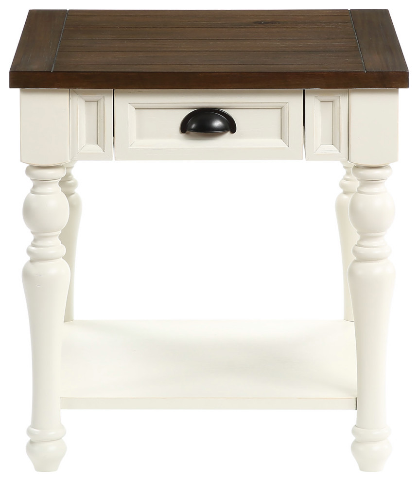 Joanna End Table   Traditional   Side Tables And End Tables   by Steve Silver  Houzz