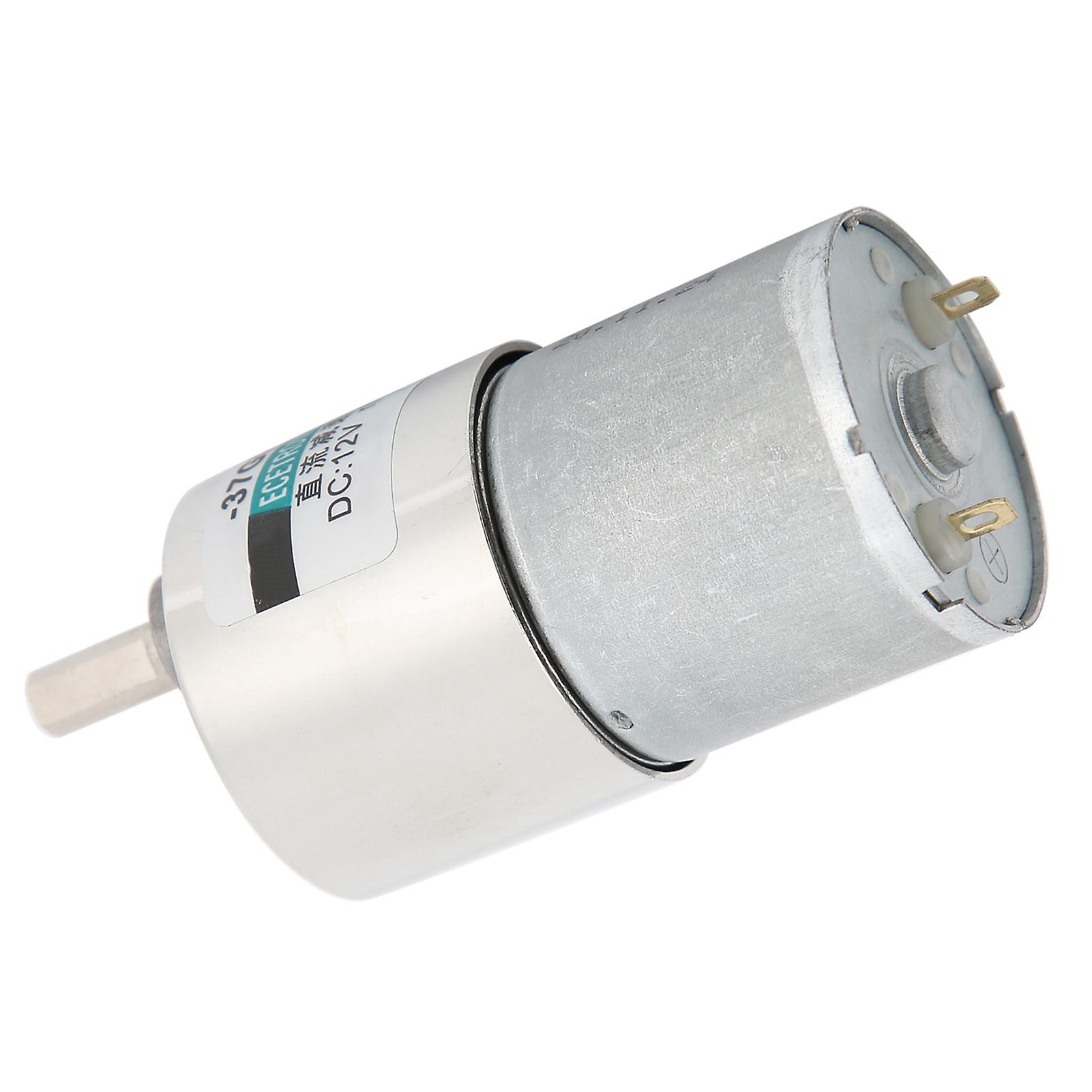 Dc Reduction Motor All Metal Gear Low Speed For Electronic Manufacturing Equipment 12v20rpm/min