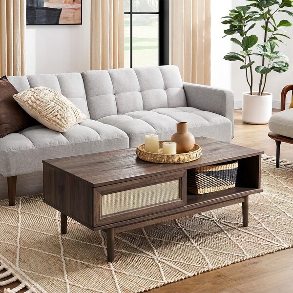 Mopio Haylee Modern Farmhouse Boho Coffee Table