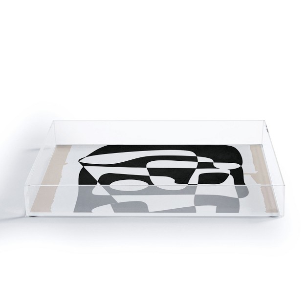 Nadja Shape Form I Acrylic Tray Deny Designs