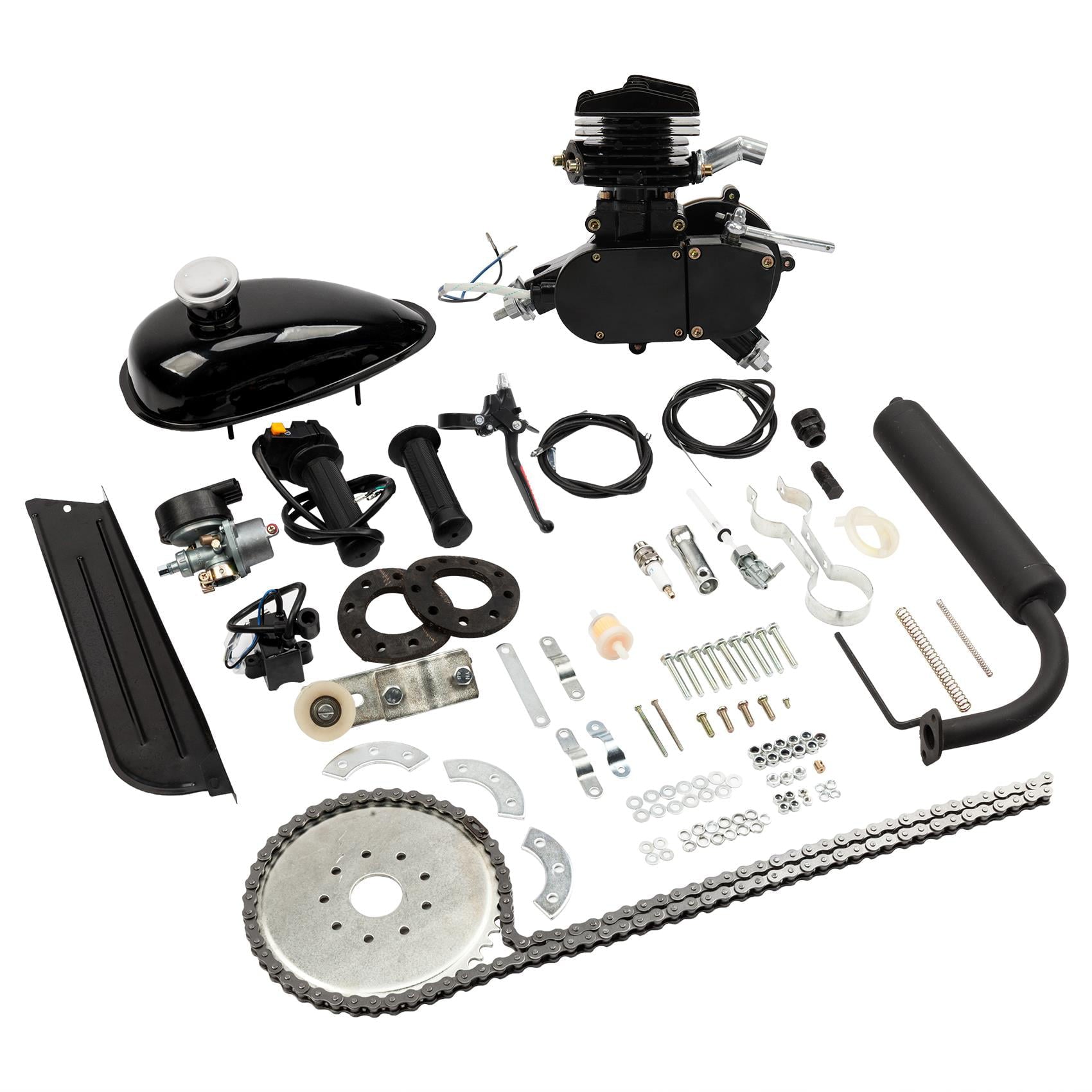 Zimtown 2-Stroke 80cc Motor Gas Engine Kit for Motorized Bicycle Cycle Bike Engine kit