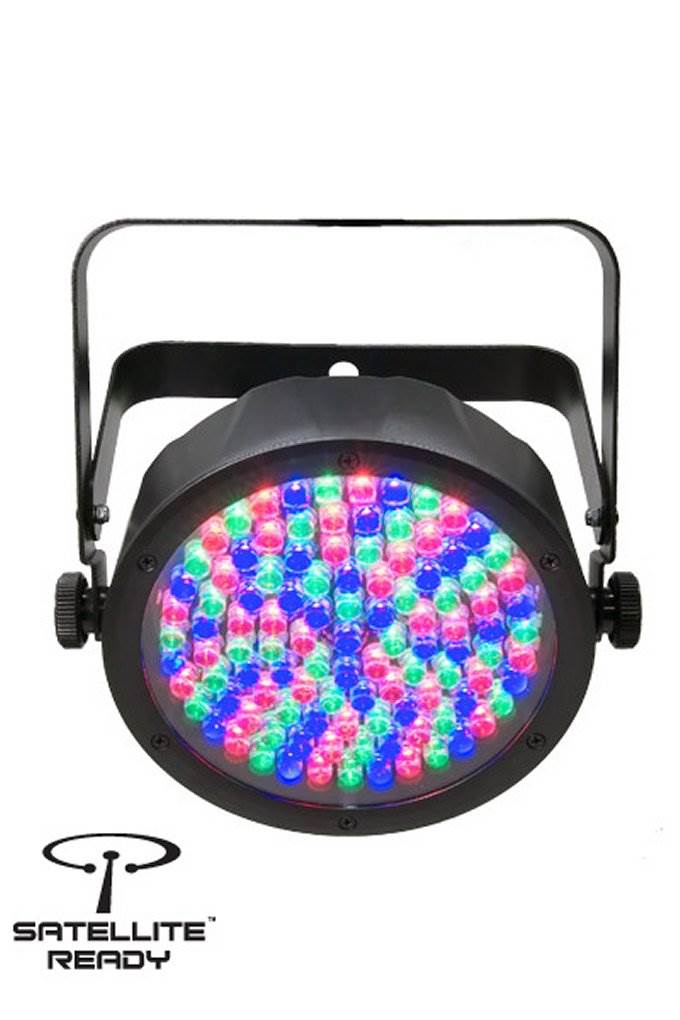 (4) Chauvet SlimPar 56 LED DMX Slim Par Can Stage Pro DJ RGB Lighting Effects