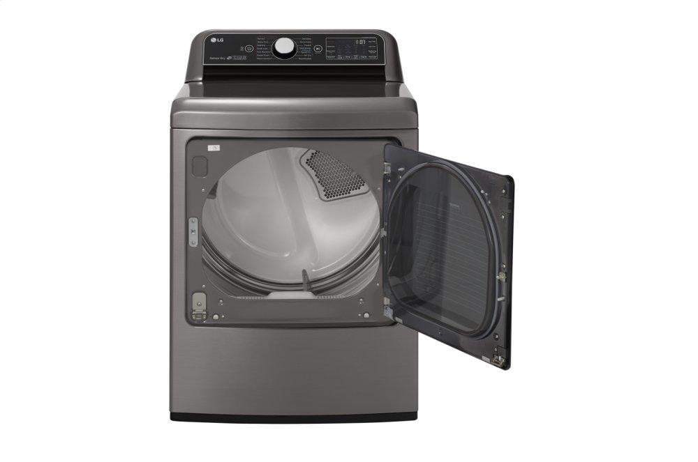 Lg DLEX7800VE 7.3 Cu.Ft. Smart Wi-Fi Enabled Electric Dryer With Turbosteam™