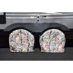 ADCO Game Creek Oaks Camouflage Tyre Gard， Multi Axle Double