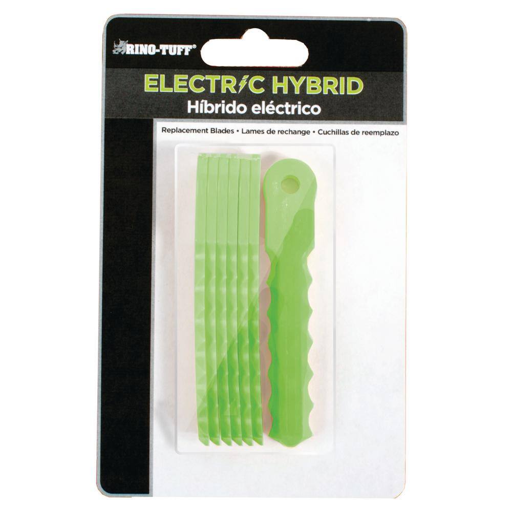 Rino-Tuff Electric Hybrid Nylon Replacement Trimmer Blades 70563