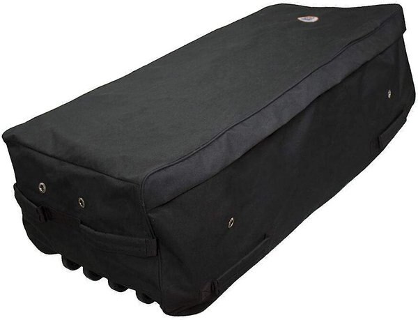 Derby Originals Waterproof Heavy-Duty Rolling Horse Hay Bale Bag， Black