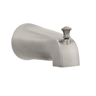 Glacier Bay Teapot Single-Handle Tub and Shower Faucet in Brushed Nickel (Valve Included) HD873X-8604