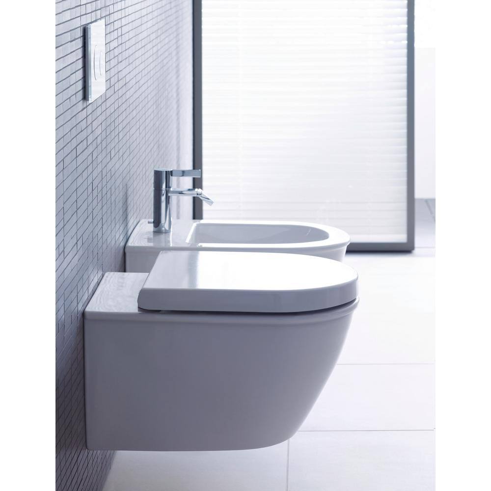 Duravit Darling New Round Wall-Mounted Bidet in White 2249150000