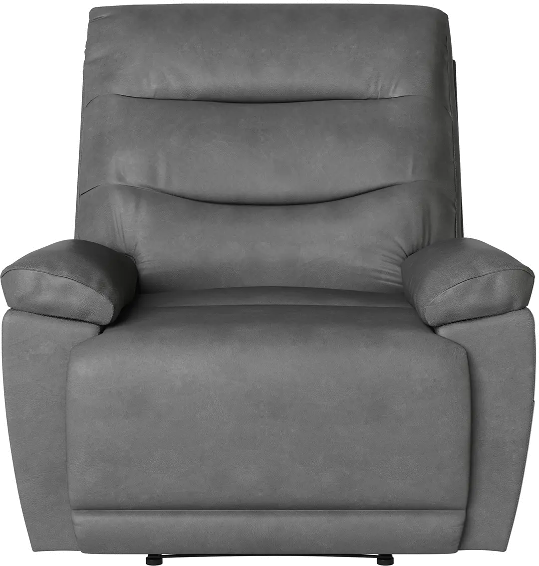 Relax-A-Lounger Bailey Gray Manual Recliner