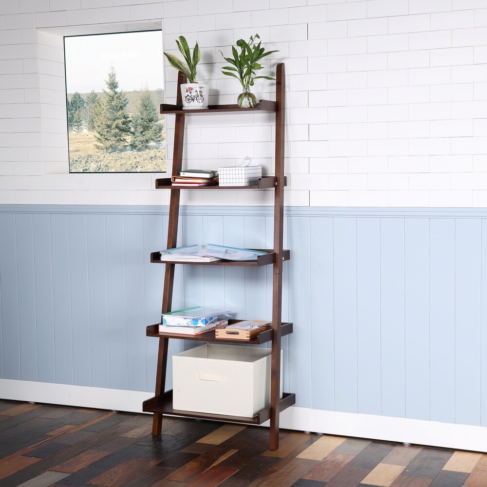 5   Tier Ladder Shelf Bookshelves