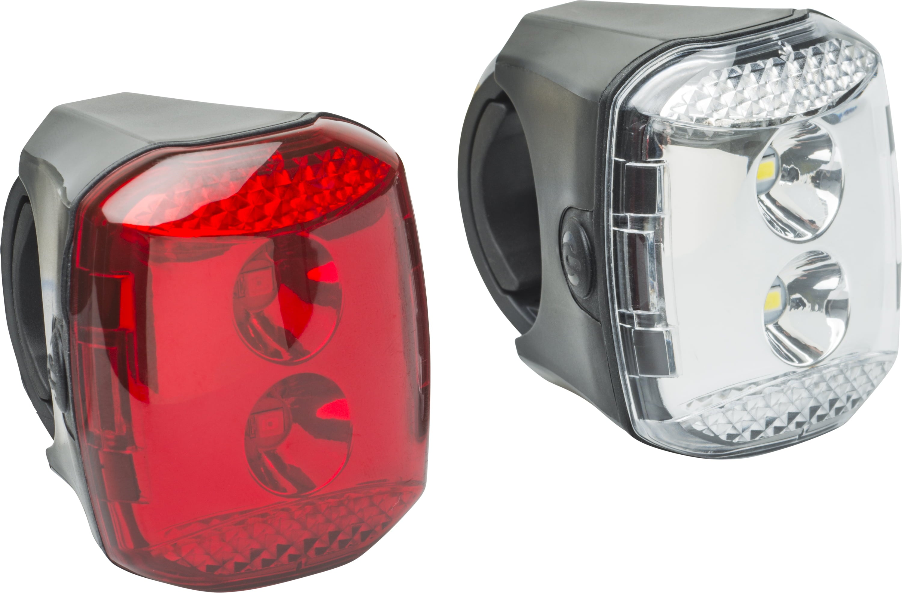 Blackburn 30 Lumen Locking Front and Rear Bicycle Light Set， Black