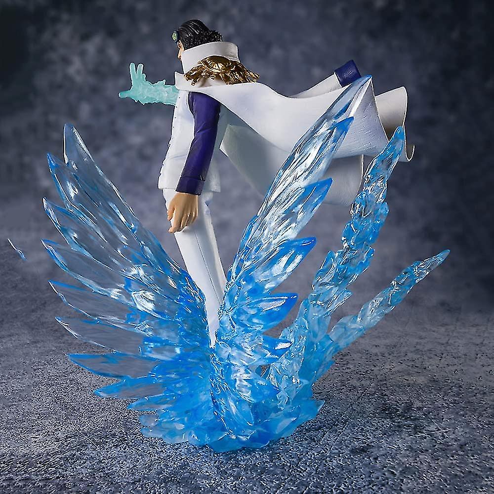 Japan Anime 20cm One Piece Battle Edition Green Pheasant Super Fierce Battle Limited Edition Action Figure Toys Model Pvc Collection Handmade Game Mod