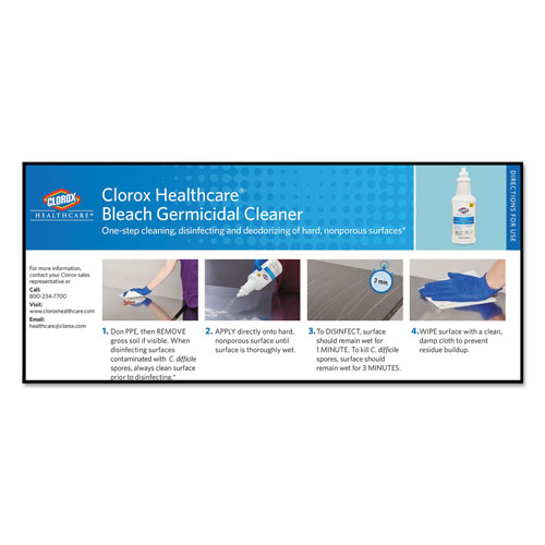 Clorox Bleach Germicidal Cleaner | 32 oz Pull-Top Bottle | COX68832