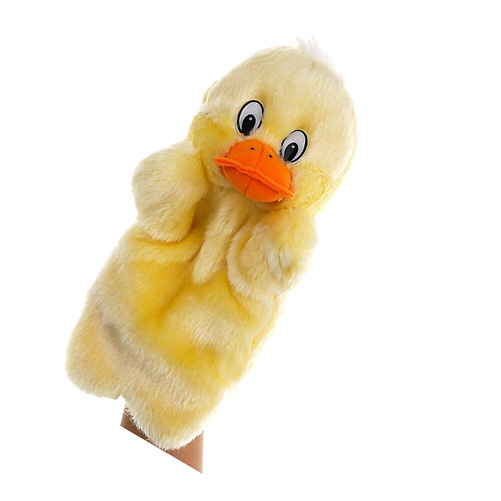 Duck Toy Plush Hand Puppet Story Telling Prop Role Play Accessory Party Favor For Little Girls