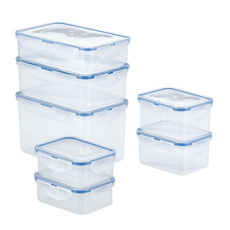 LocknLock Easy Essentials 14-pc. Rectangular Food Storage Container Set