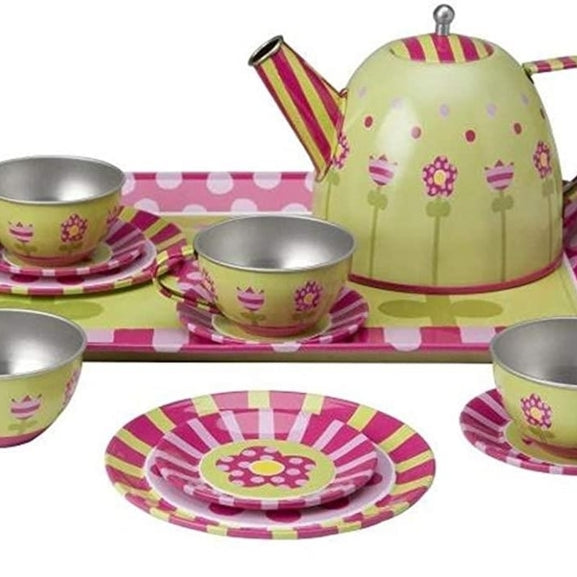 ALEX Toys Tin Toy Tea Set