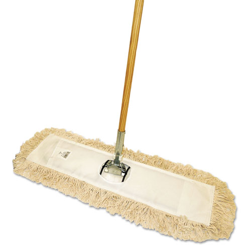 Boardwalk Cut-End Dust Mop Kit | 36 x 5， 60