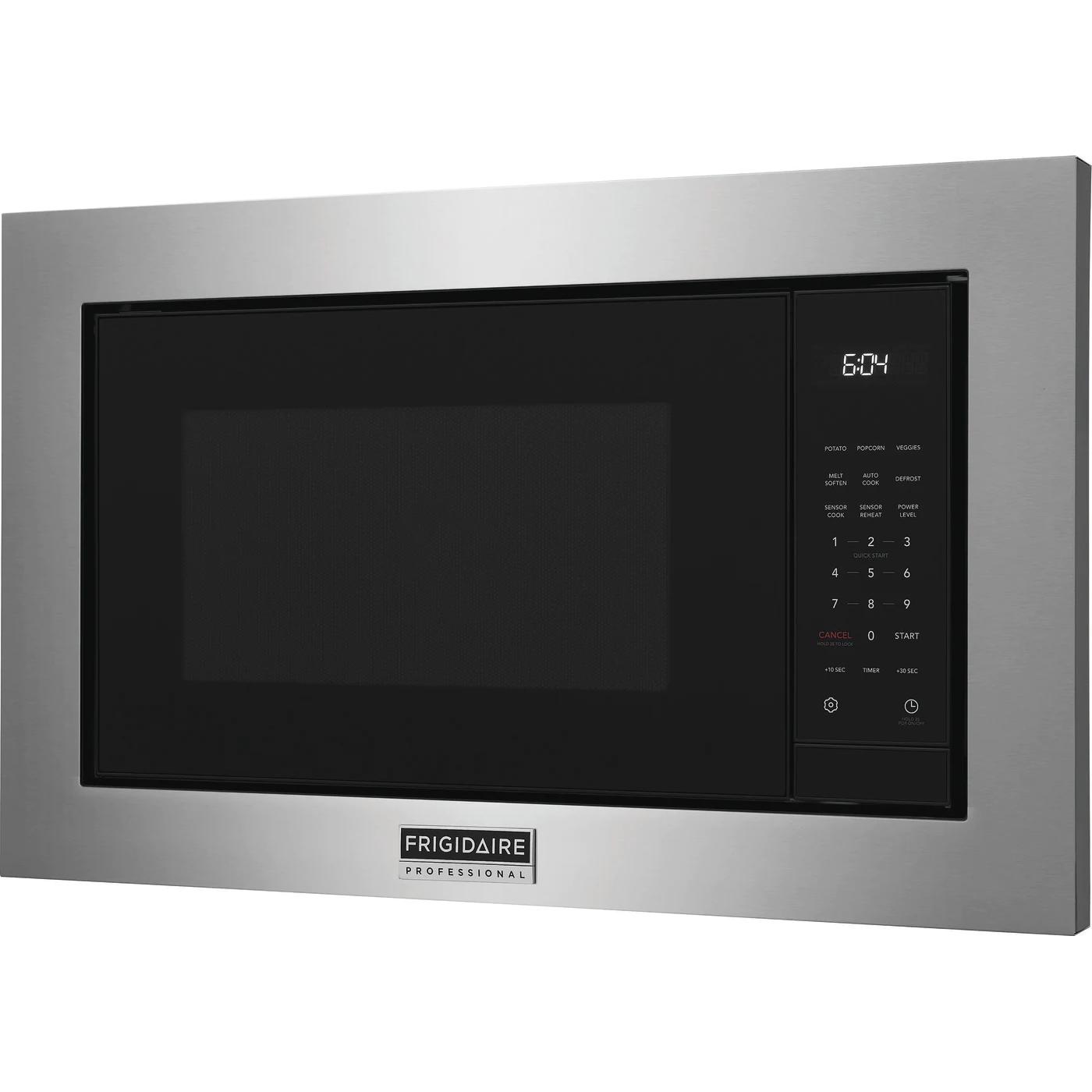 Frigidaire Professional 24 3/8-inch, 2.2 cu. ft. Built-in Microwave Oven PMBS3080AF