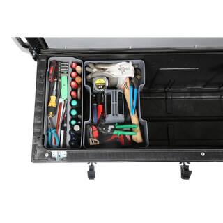 DECKED 72.54 in. Matte Black HDP Full-Size Crossover Pickup Truck Tool Box with 20 in. Deep Tub Lifetime Warranty TBFD