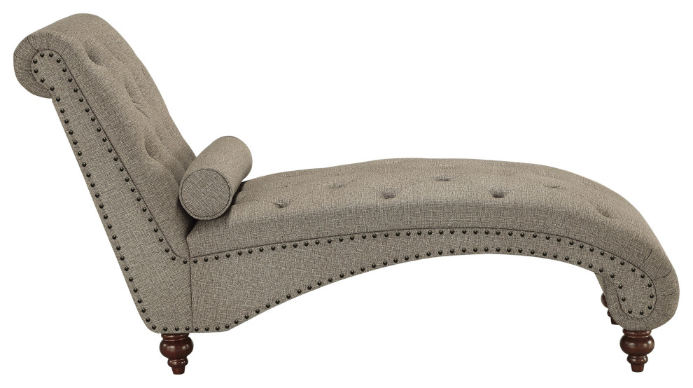 Bolingbrook Chaise   Traditional   Indoor Chaise Lounge Chairs   by Lexicon Home  Houzz