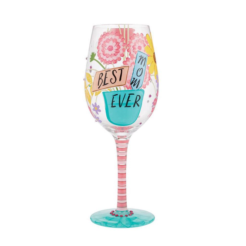 Lolita  Wine Glass Best Mom Ever