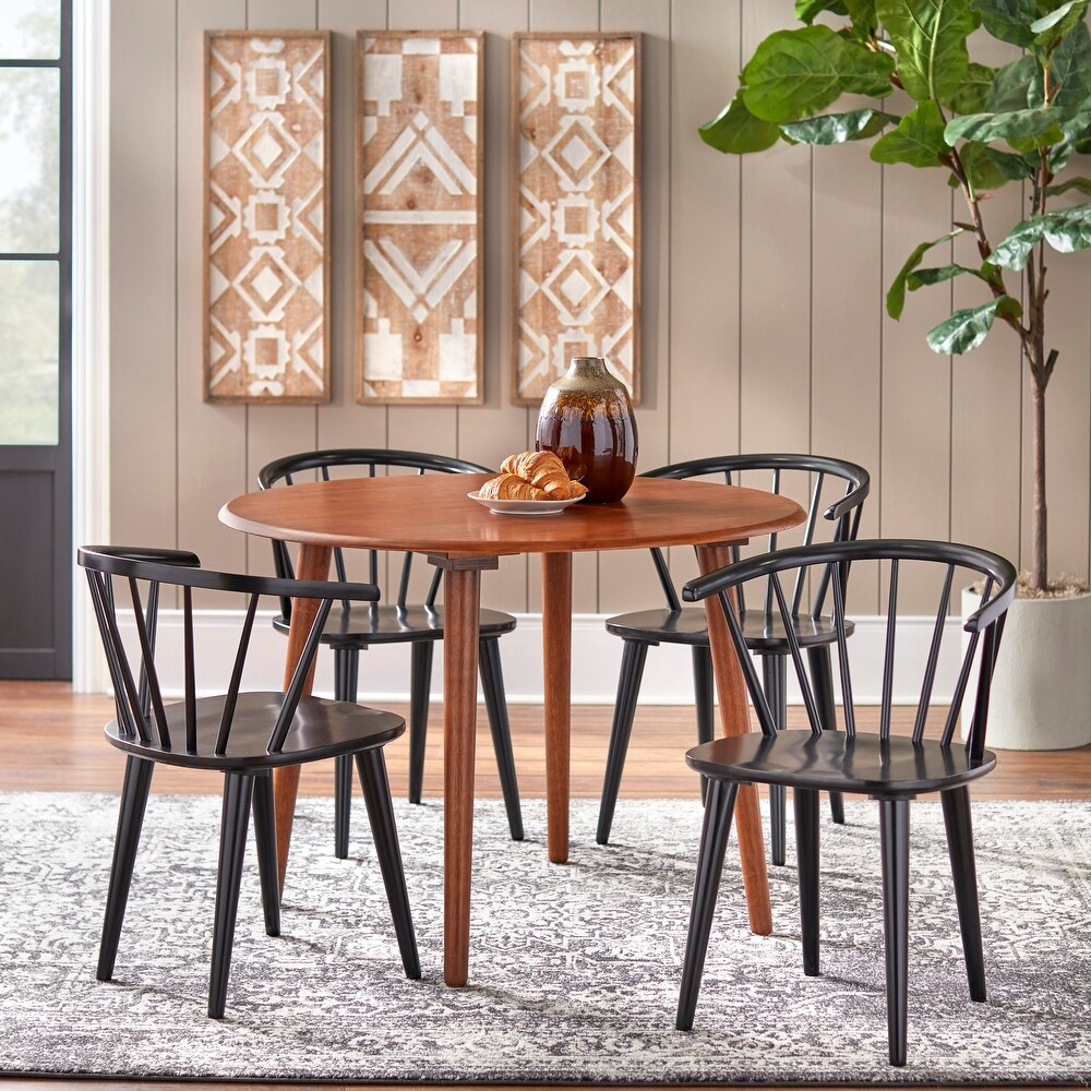 Porch   Den Corcoran Round Dining Table