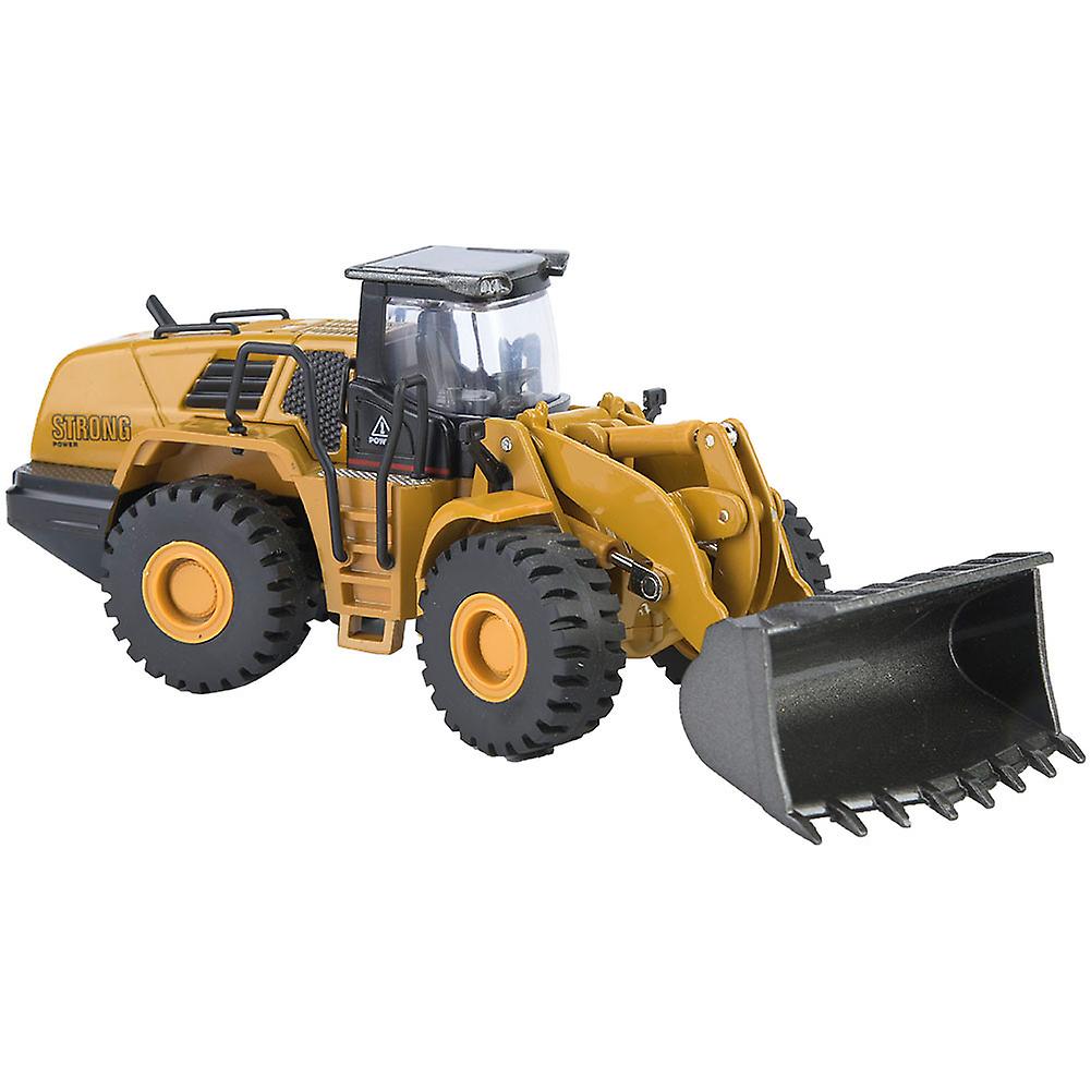 1:50 Alloy Wheel Loader Model Engineering Construction High Simulation Car Vehicle Toy