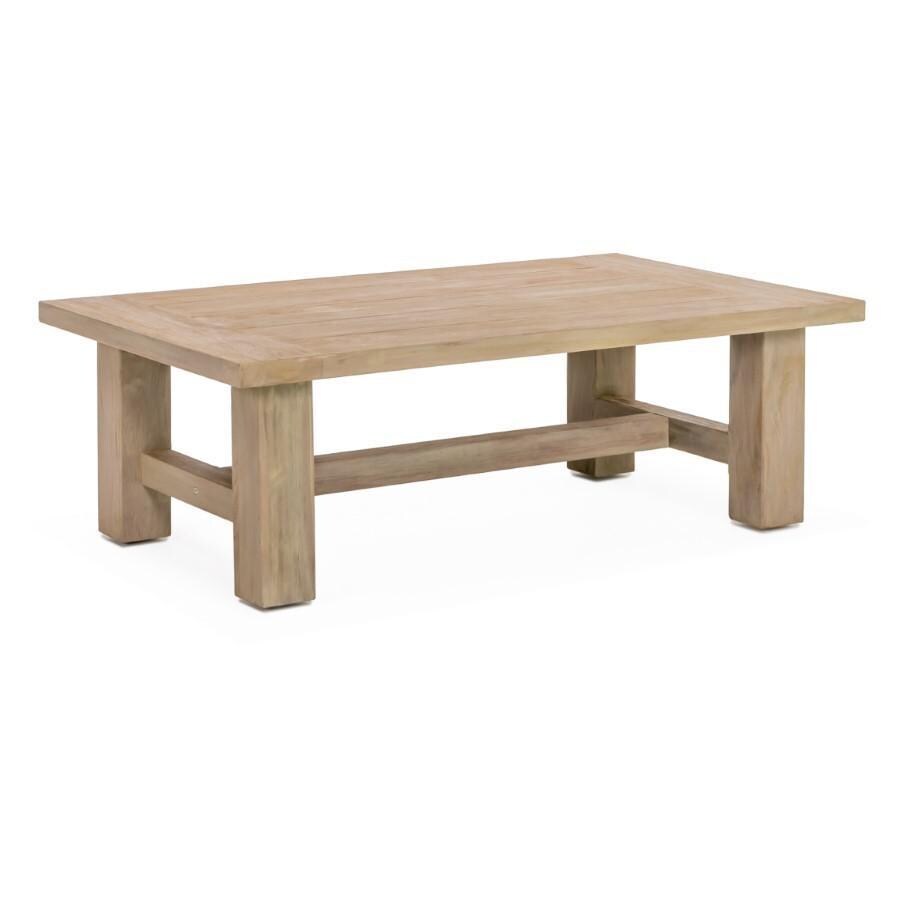 Signature Sabine Landing Brushed Teak Patio Coffee Table