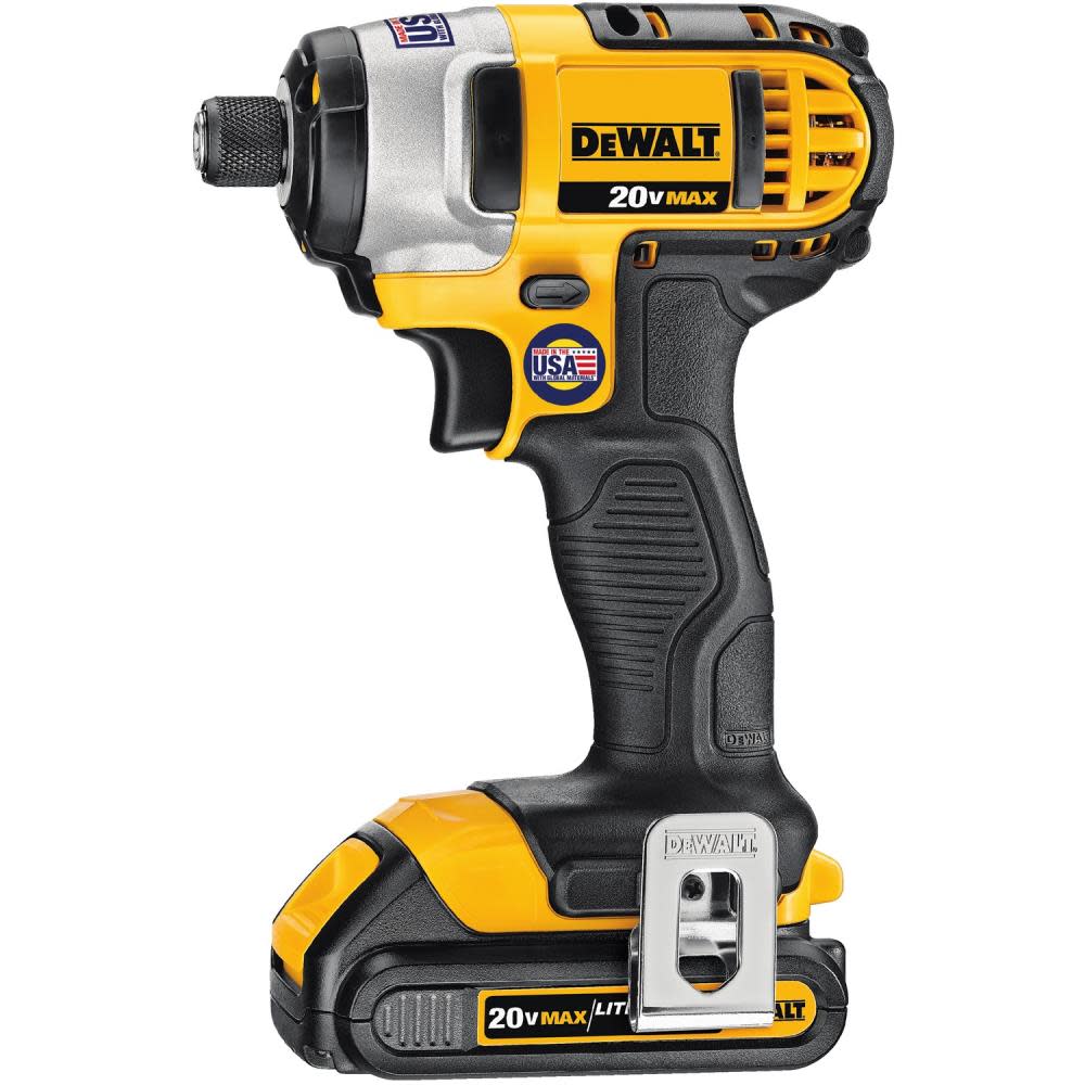 DEWALT 2-Tool 20-Volt Max Lithium Ion Power Tool Combo Kit (Charger Included and 2-Batteries Included)